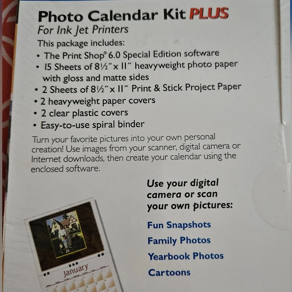 DIY calendar invent it NWT
